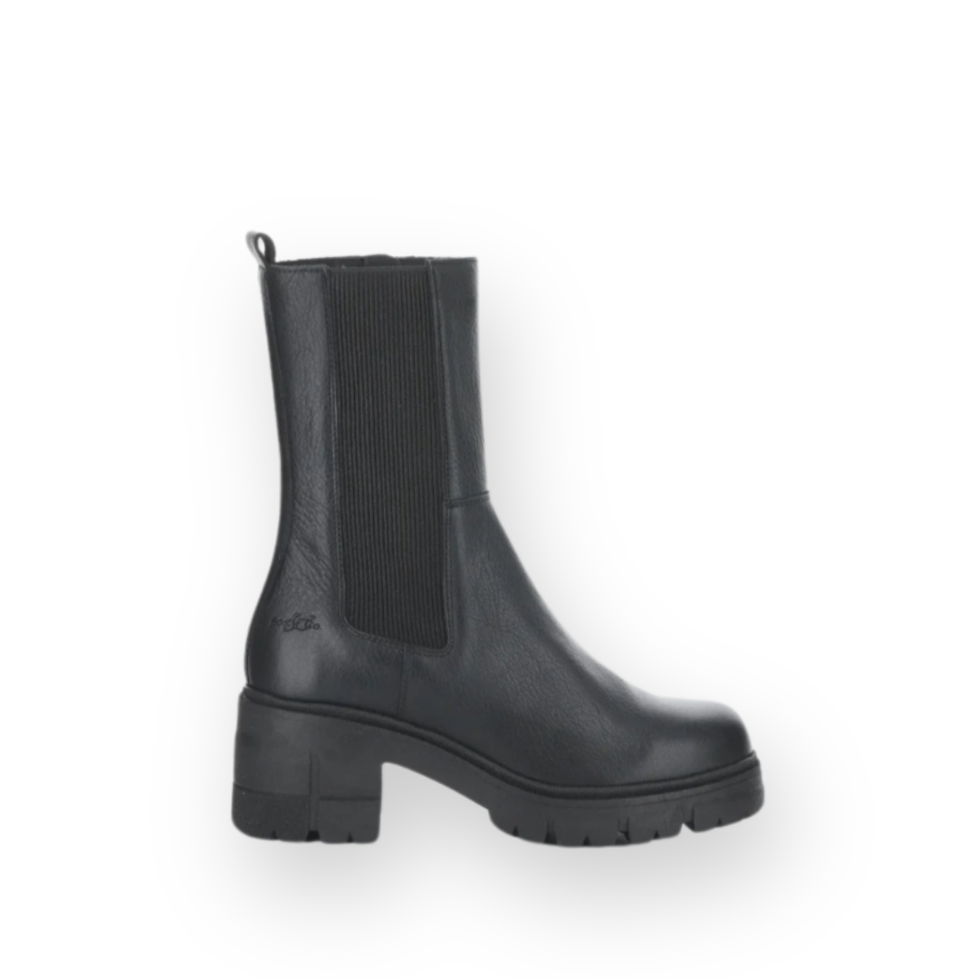 BOS & CO - BRUNAS BOOT IN BLACK LEATHER