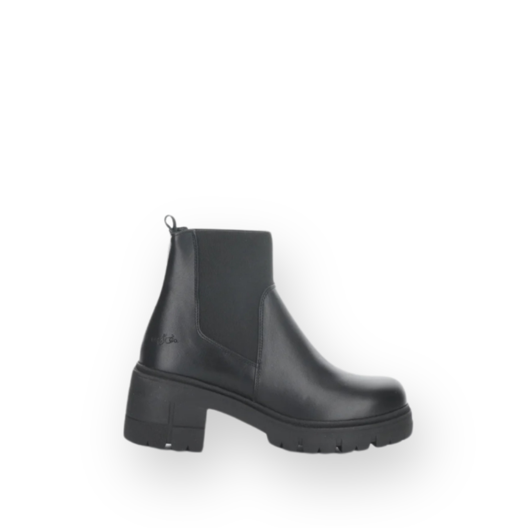 BOS & CO - BIANC BOOT IN BLACK LEATHER