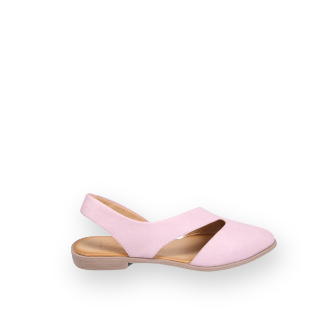 BUENO - BIANCA SLINGBACK FLAT IN ORCHID LEATHER