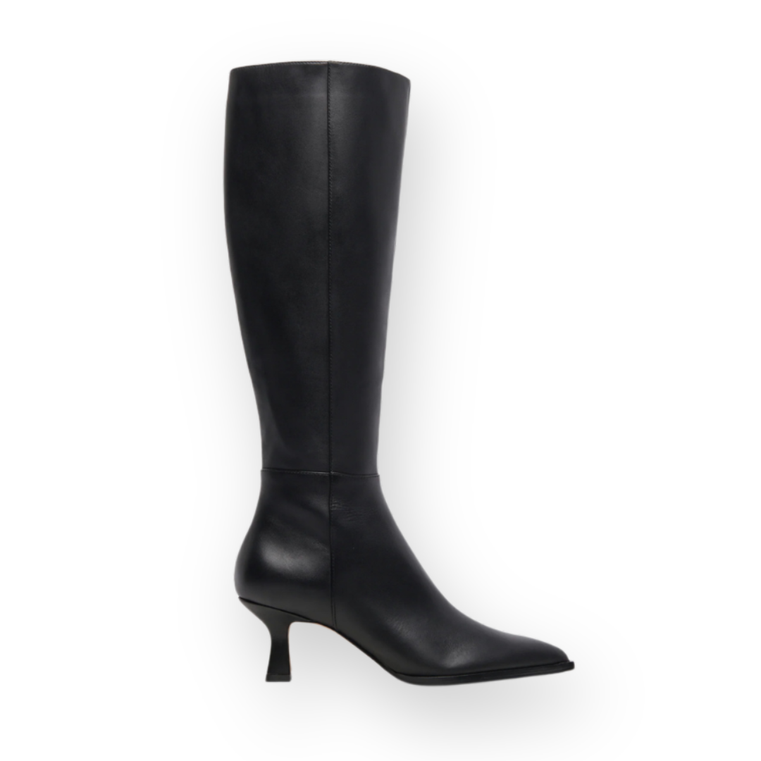 DOLCE VITA - AUGGIE TALL BOOT IN BLACK LEATHER