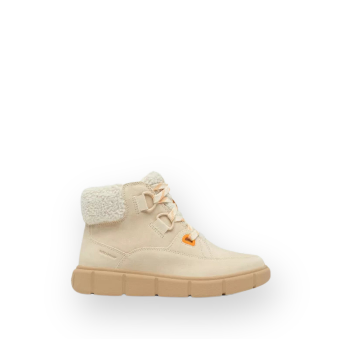 SOREL - EXPLORER III NW LACE WATERPROFF BOOT IN HONEY WHITE SUEDE