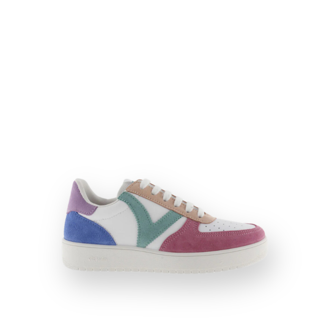 VICTORIA - MADRID 2.0 SNEAKER 1258214 IN ROSA MULTI LEATHER