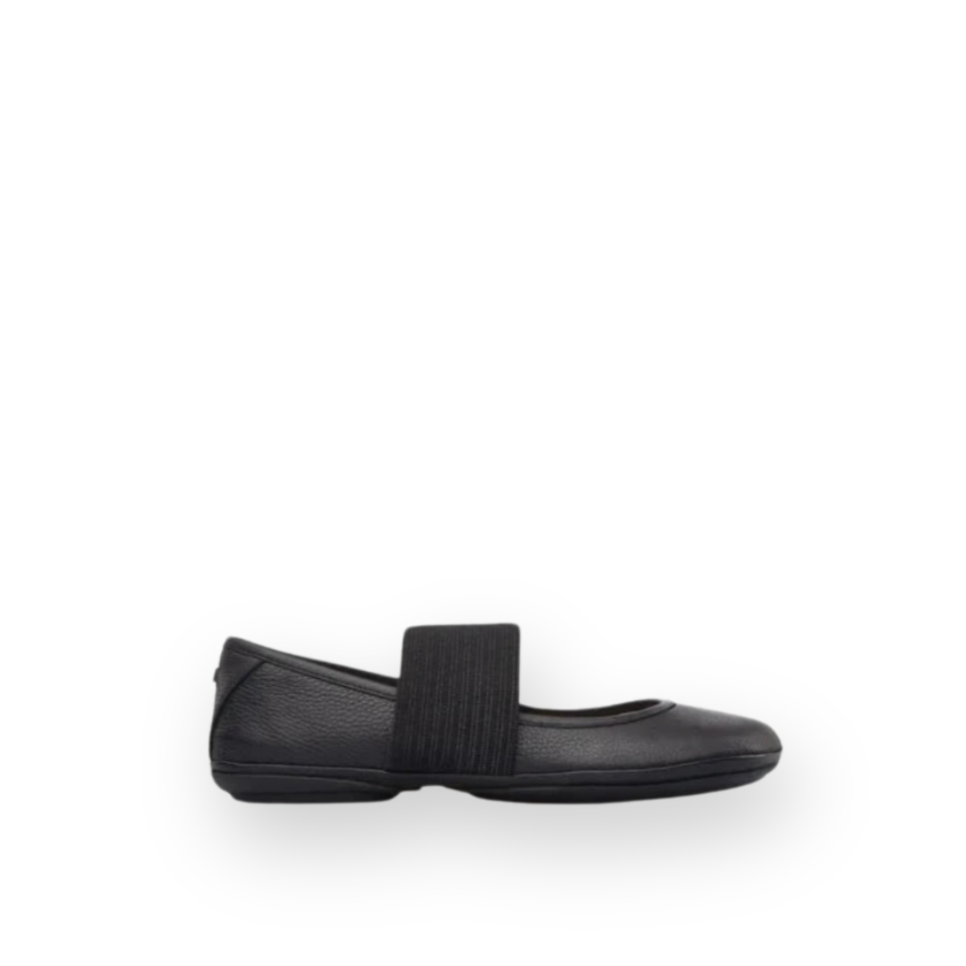 CAMPER - RIGHT NINA 21595-242 IN BLACK LEATHER
