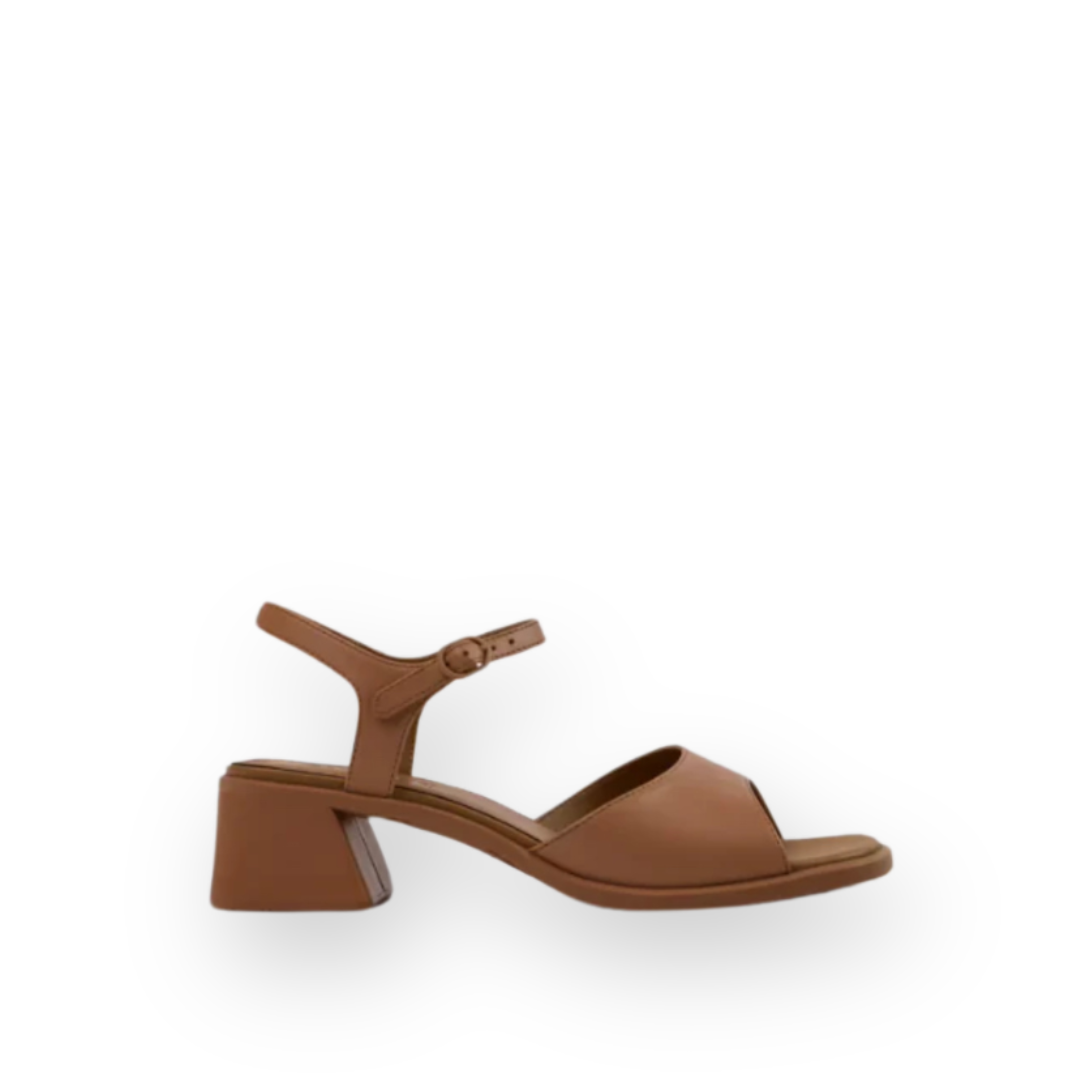 CAMPER - KORA HEELED SANDAL K201734-006 IN NUDE LEATHER