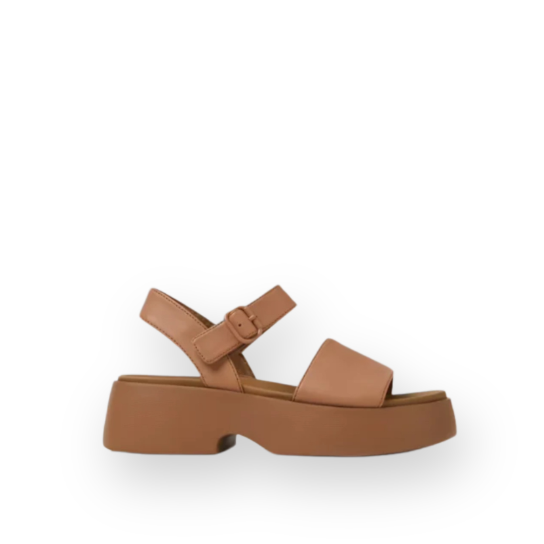 CAMPER - TASHA SANDAL K201659-009 IN NUDE LEATHER