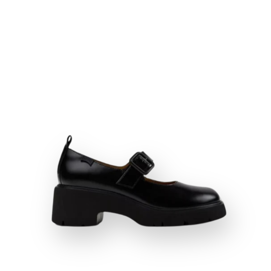 CAMPER - MILAH MARY-JANE K201681-001 IN BLACK LEATHER