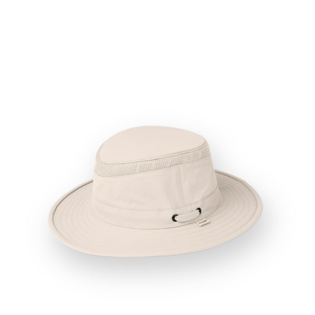 TILLEY - AIRFLO MEDIUM BRIM HAT IN LIGHT STONE
