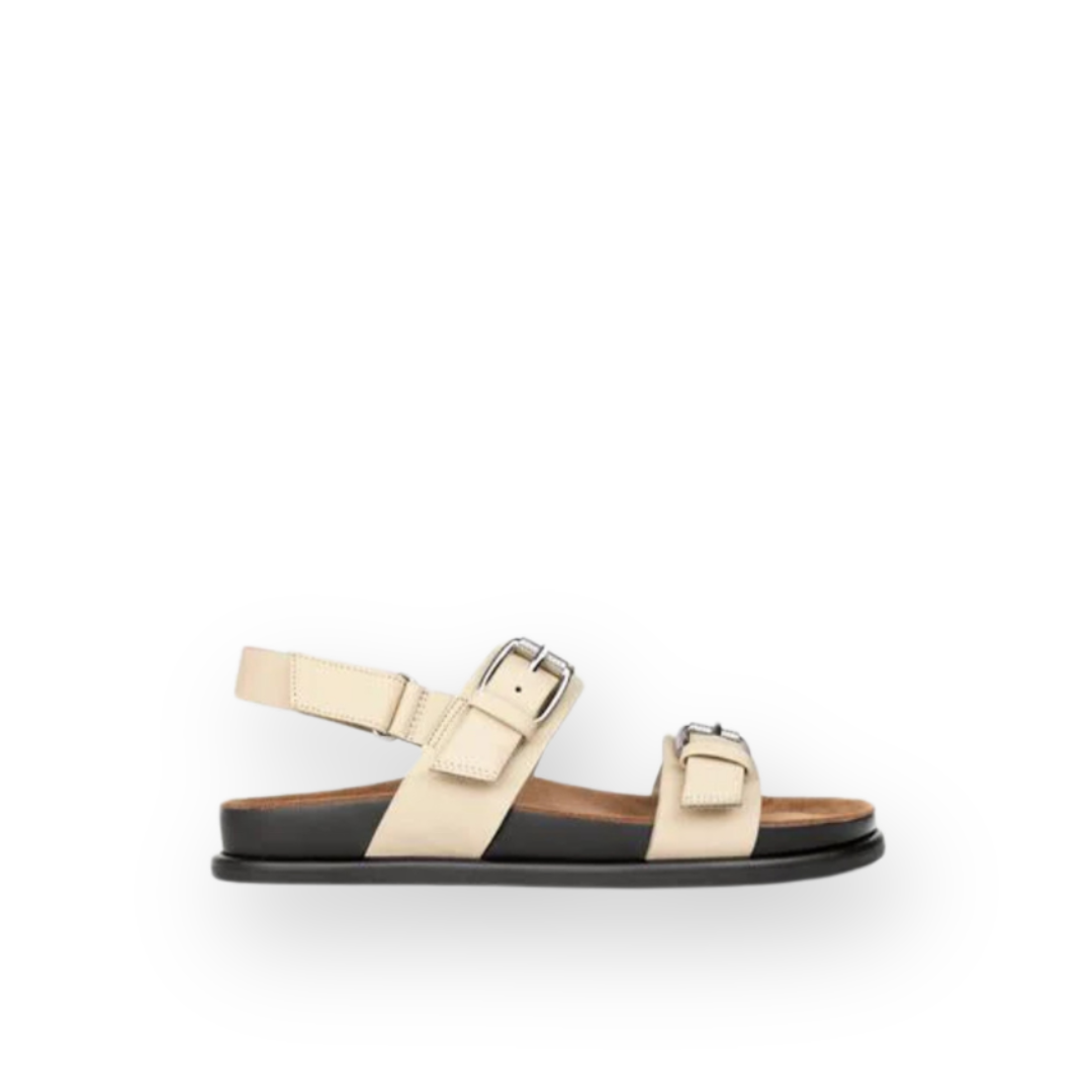 VAGABOND SHOEMAKERS - EFFIE SANDAL IN OFF WHITE LEATHER