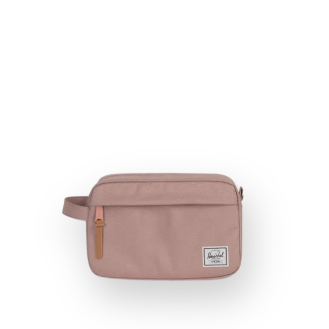 HERSCHEL - CHAPTER TRAVEL KIT IN ASH ROSE