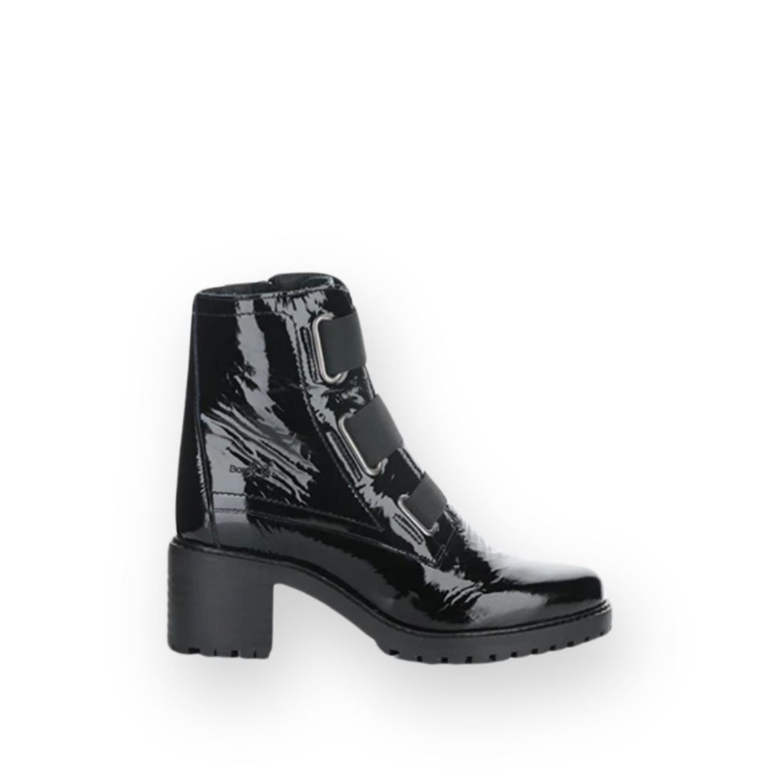BOS & CO - INDIE BOOT IN BLACK PATENT LEATHER