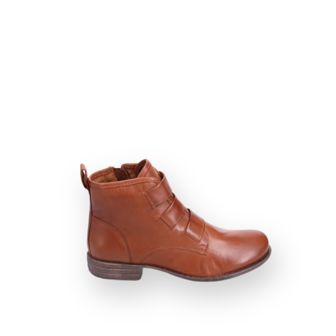 MIZ MOOZ - LANNA BOOTIE IN BRANDY LEATHER