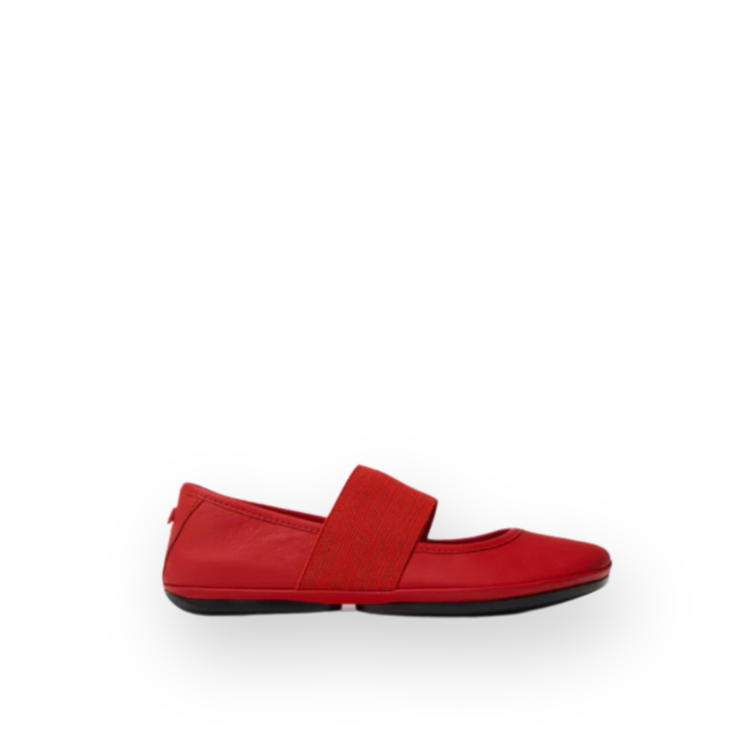 CAMPER - RIGHT NINA 21595-258 IN RED LEATHER