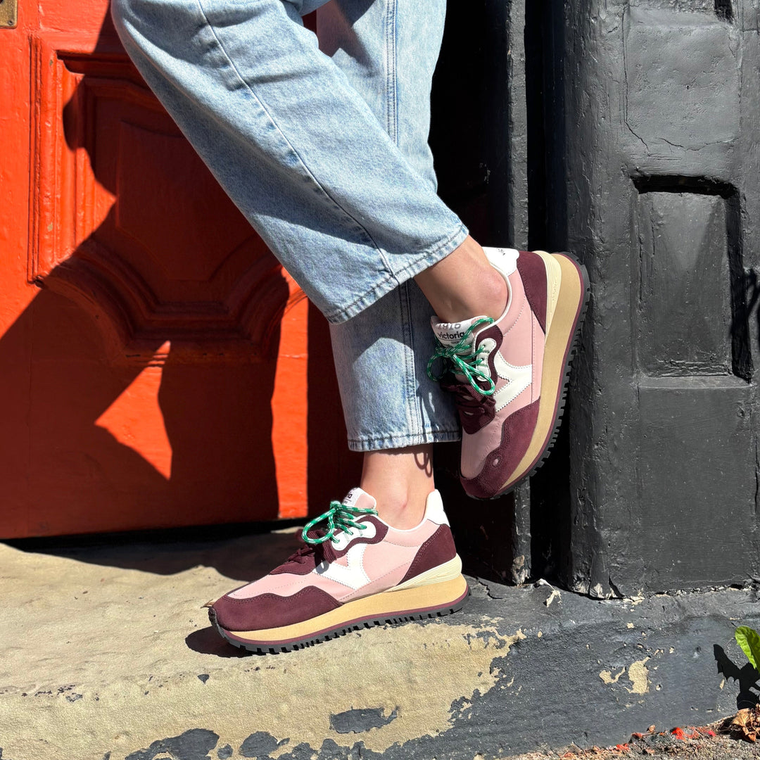 VICTORIA - VIENTO SNEAKER 1157114 IN BURDEOS NYLON