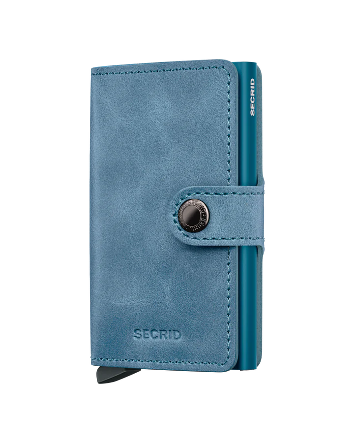 SECRID - MINIWALLET IN PEBBLE TEAL