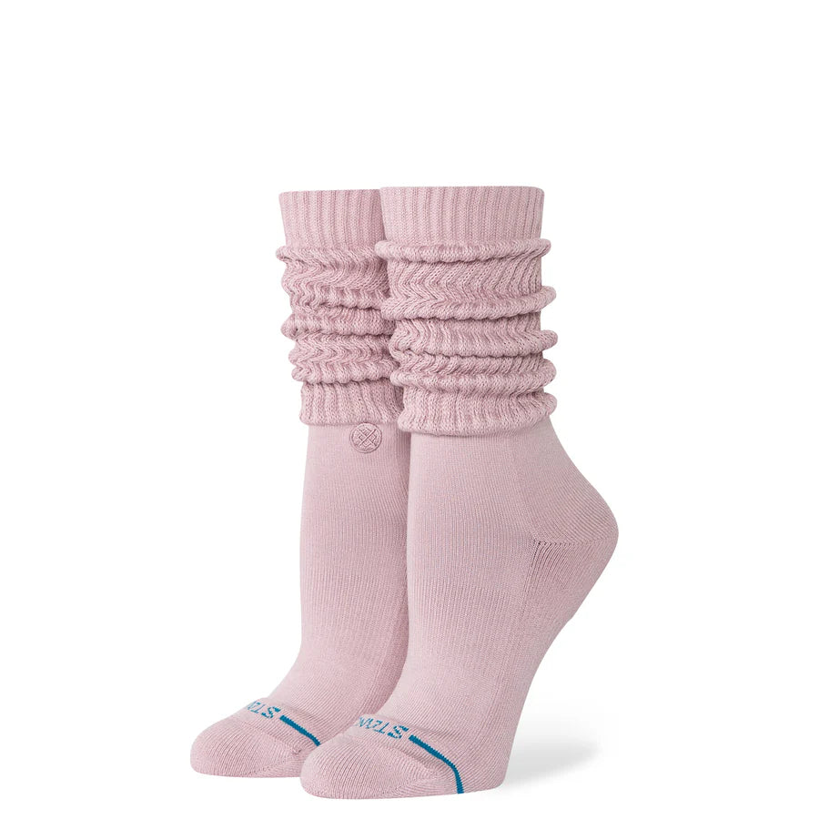 STANCE - W ICON SLOUCH CREW SOCK IN LILAC