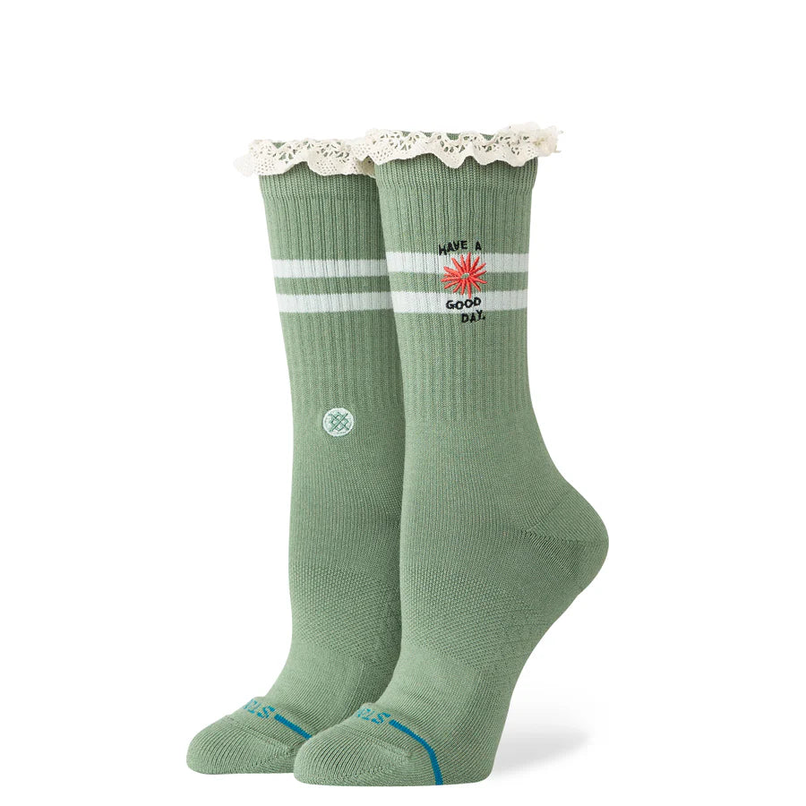 STANCE - W HAVE A GOOD DAY CREW IN GREEN