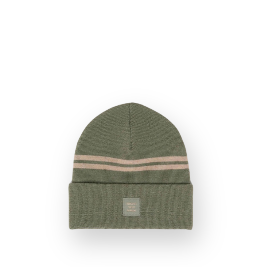 HERSCHEL - ABBOTT PATTERN BEANIE IN BEETLE