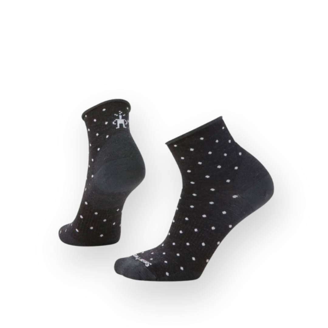 SMARTWOOL - EVERYDAY CLASSIC DOT ANKLE SOCK IN CHARCOAL