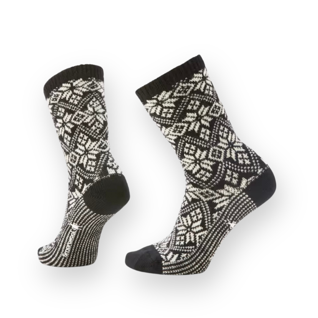 SMARTWOOL - EVERYDAY COZY TRADITIONAL SNOWFLAKE IN BLACK