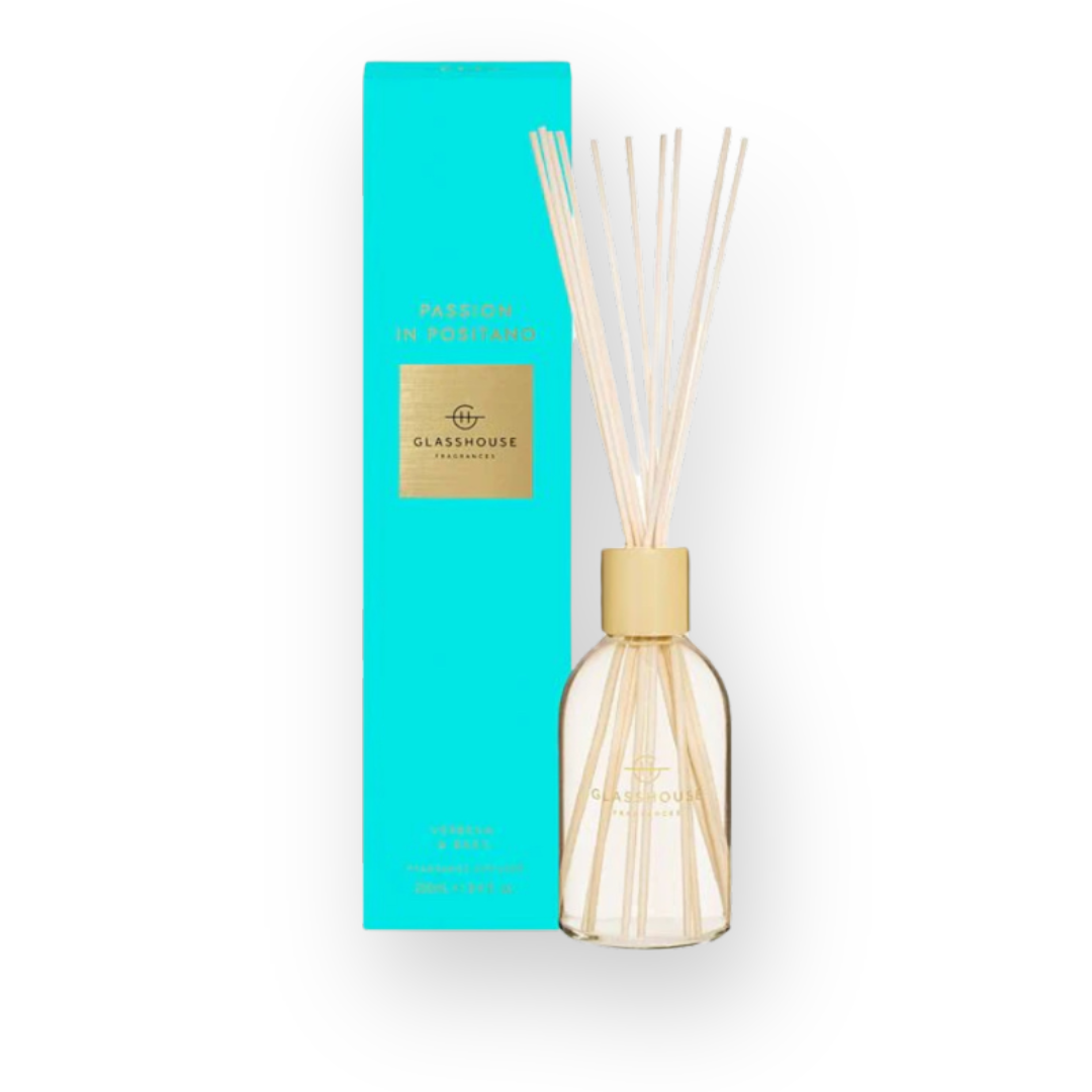 GLASSHOUSE FRAGRANCES - FRAGRANCE DIFFUSER IN PASSION IN POSITANO