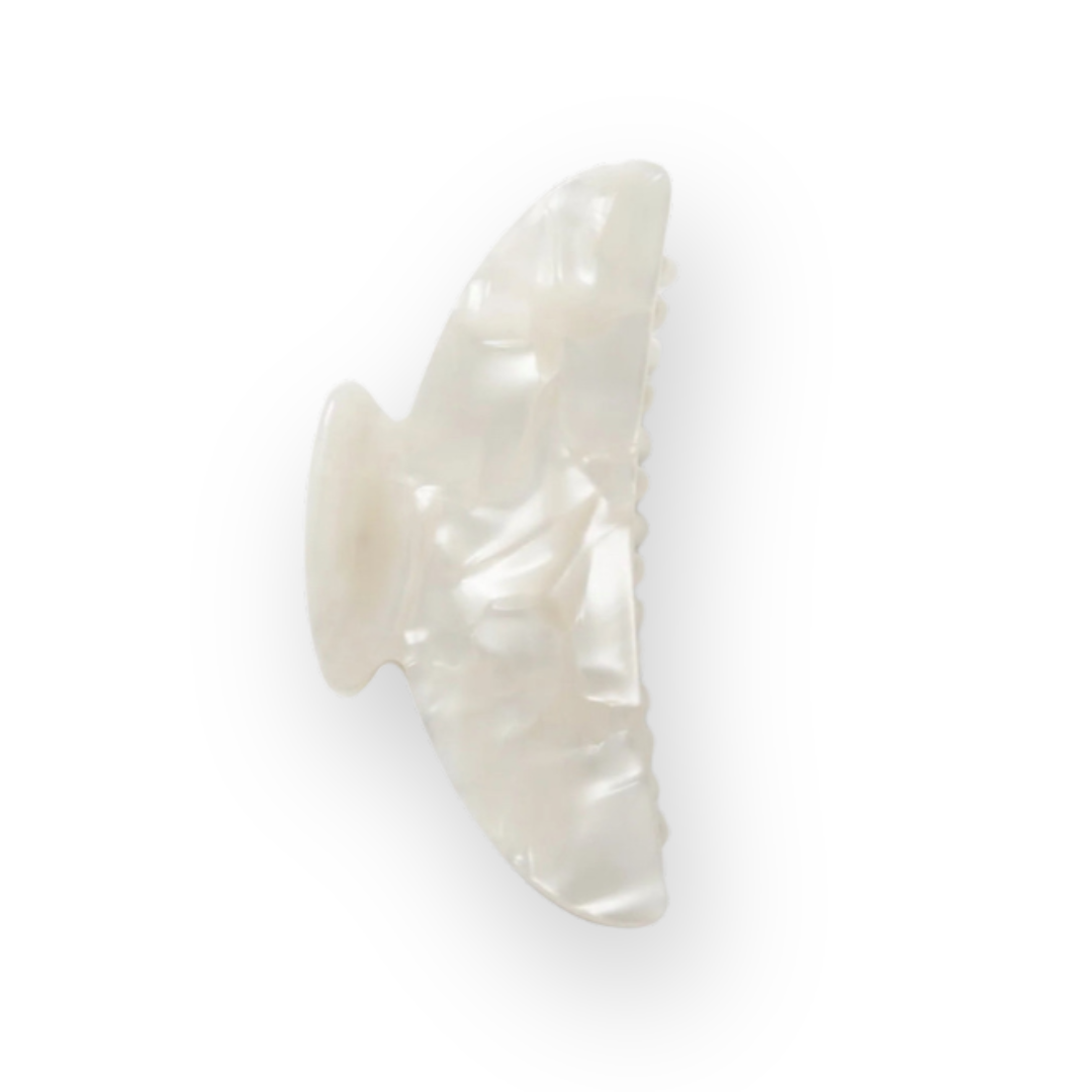 MACHETE - MIDI HEIRLOOM CLAW IN OPALITE SHELL CHECKER