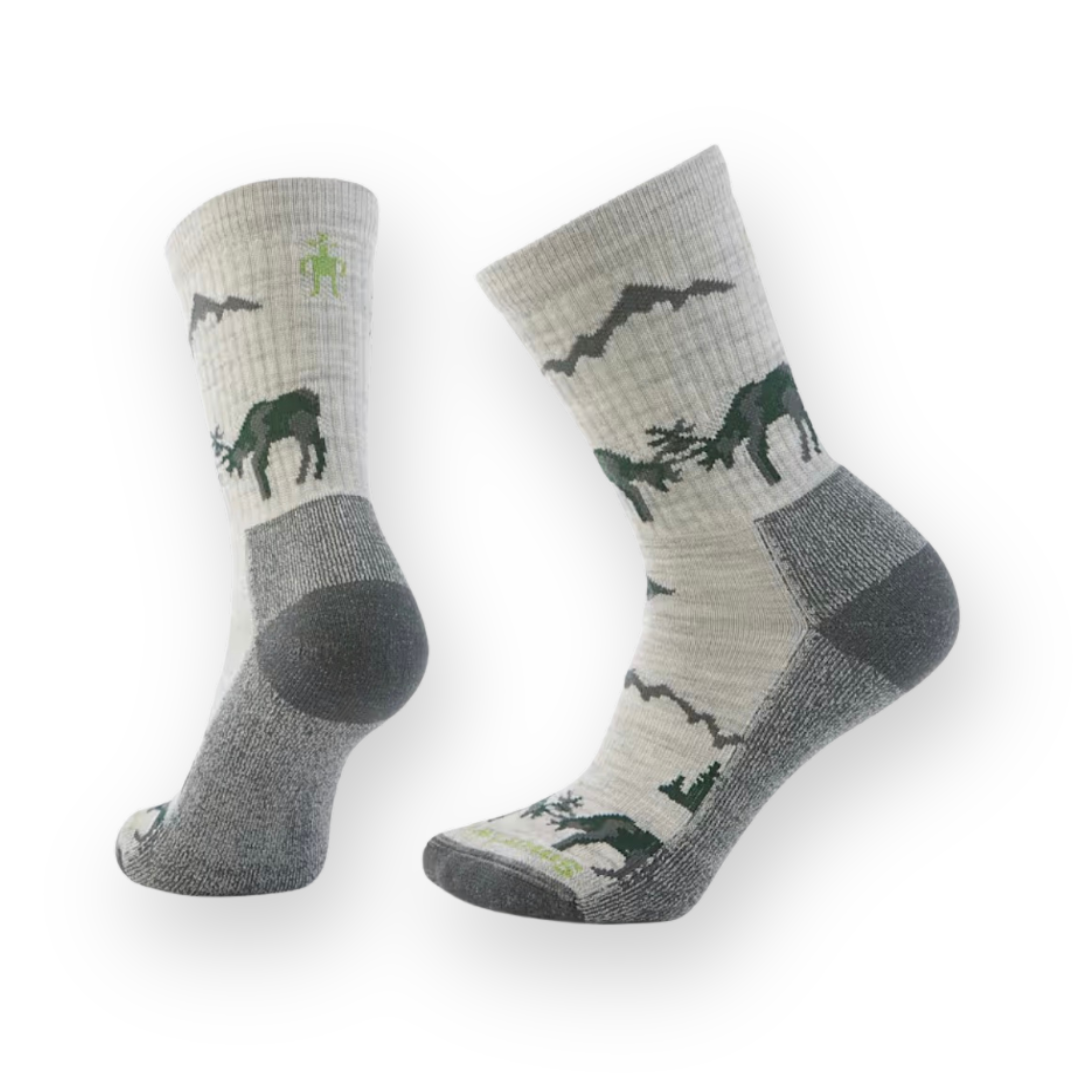 SMARTWOOL - EVERYDAY HORNS CLASH BREW SOCK IN ASH