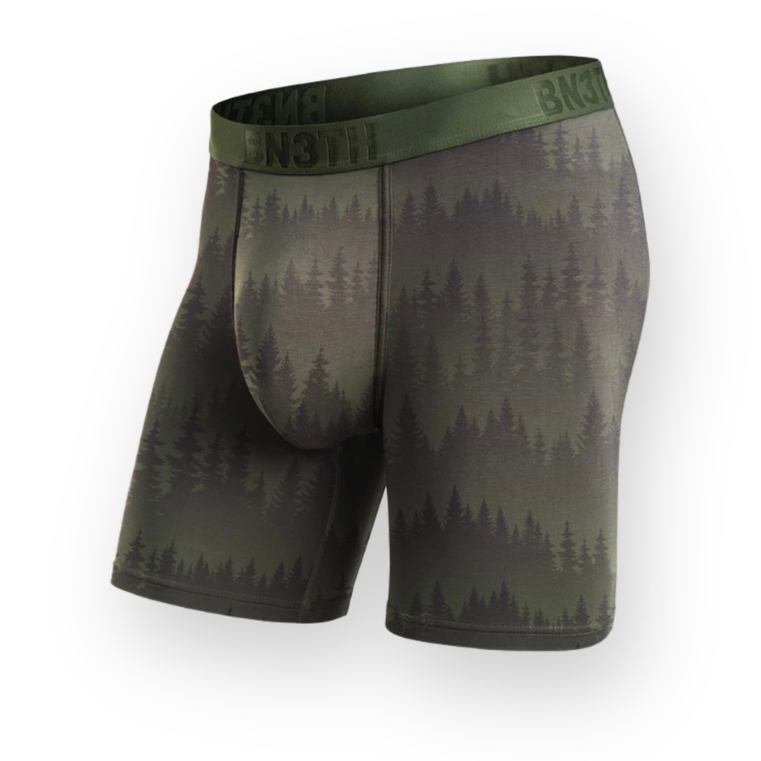 BN3TH - CLASSIC ICON BOXER BRIEF PRINT IN FOREST - BRONZE