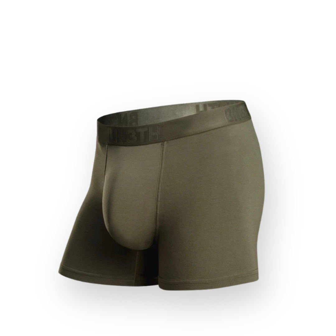 BN3TH - CLASSIC ICON TRUNK SOLID IN DUFFLE GREEN