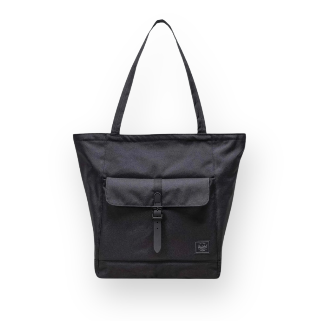 HERSCHEL - RETREAT TOTE IN BLACK TONAL