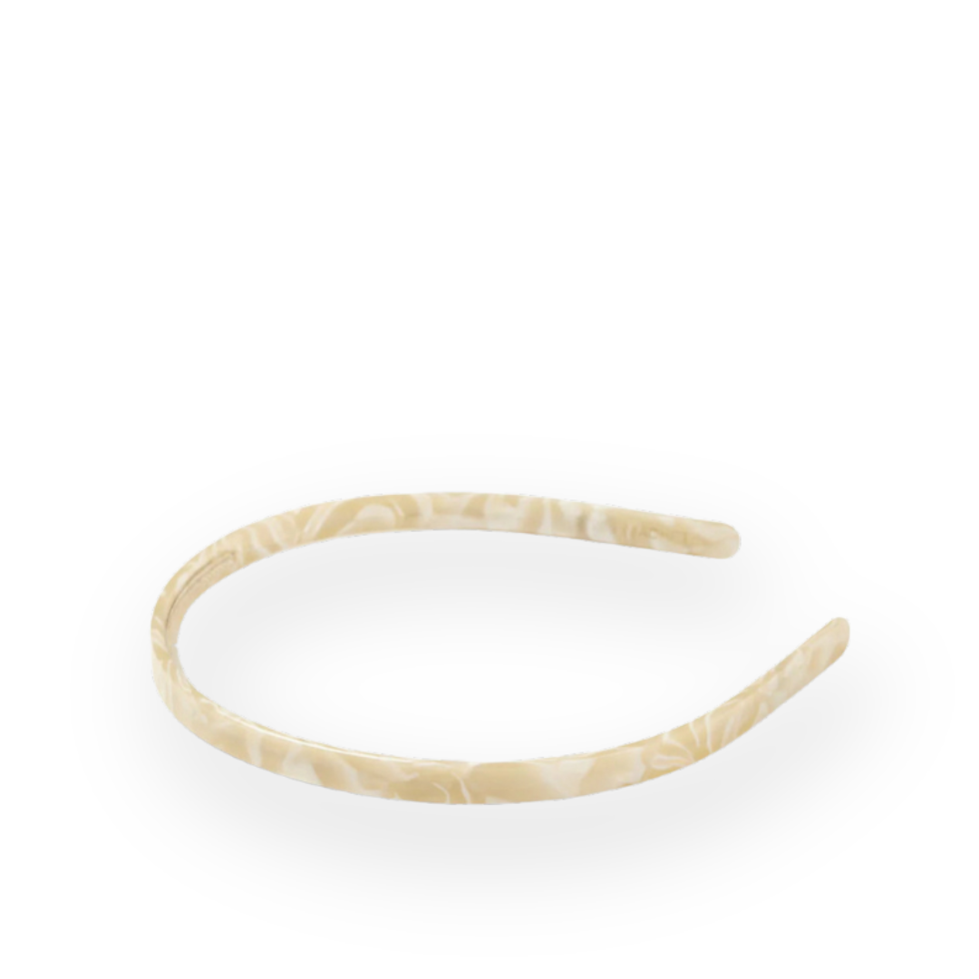 MACHETE - ULTRALIGHT THIN HEADBAND IN IVORY