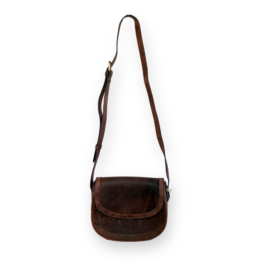 RISA - JONES CROSSBODY BAG IN CRAZY HORSE LEATHER