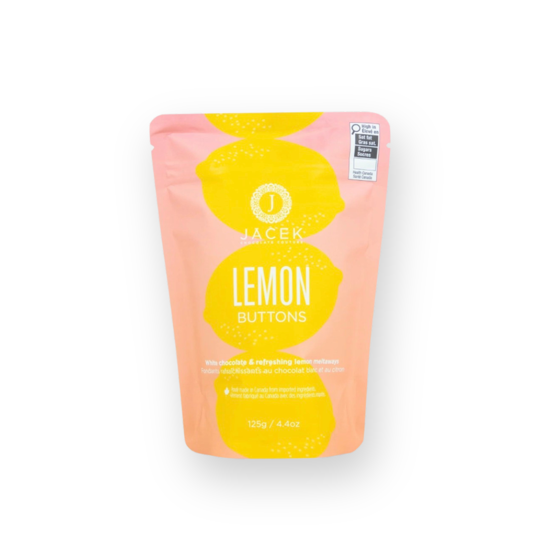 JACEK CHOCOLATE COUTURE - LEMON CHOCOLATE BUTTONS