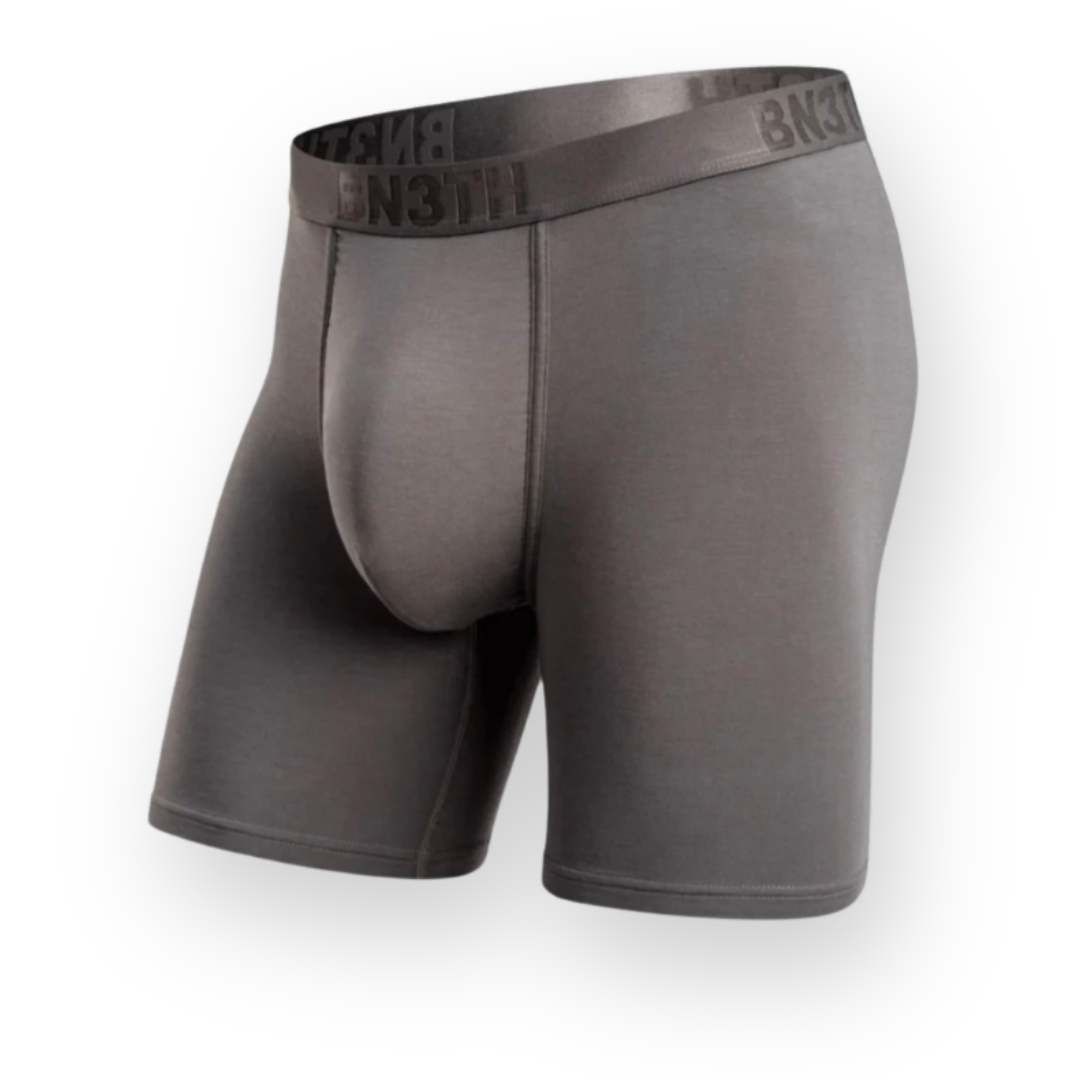BN3TH - CLASSIC ICON BOXER BRIEF SOLID IN GARGOYLE