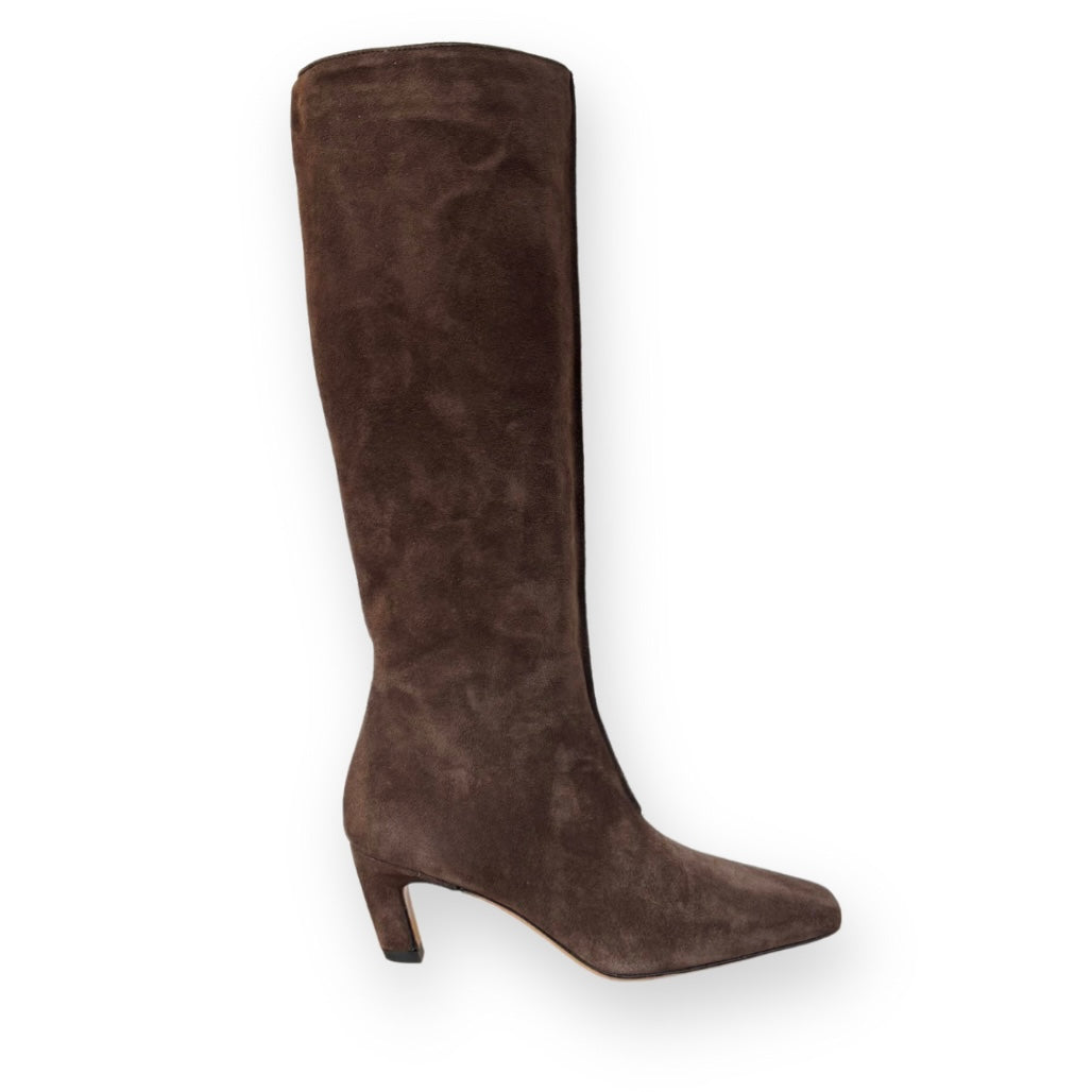 SISTER X SOEUR - LUNA TALL BOOT IN BROWN SUEDE