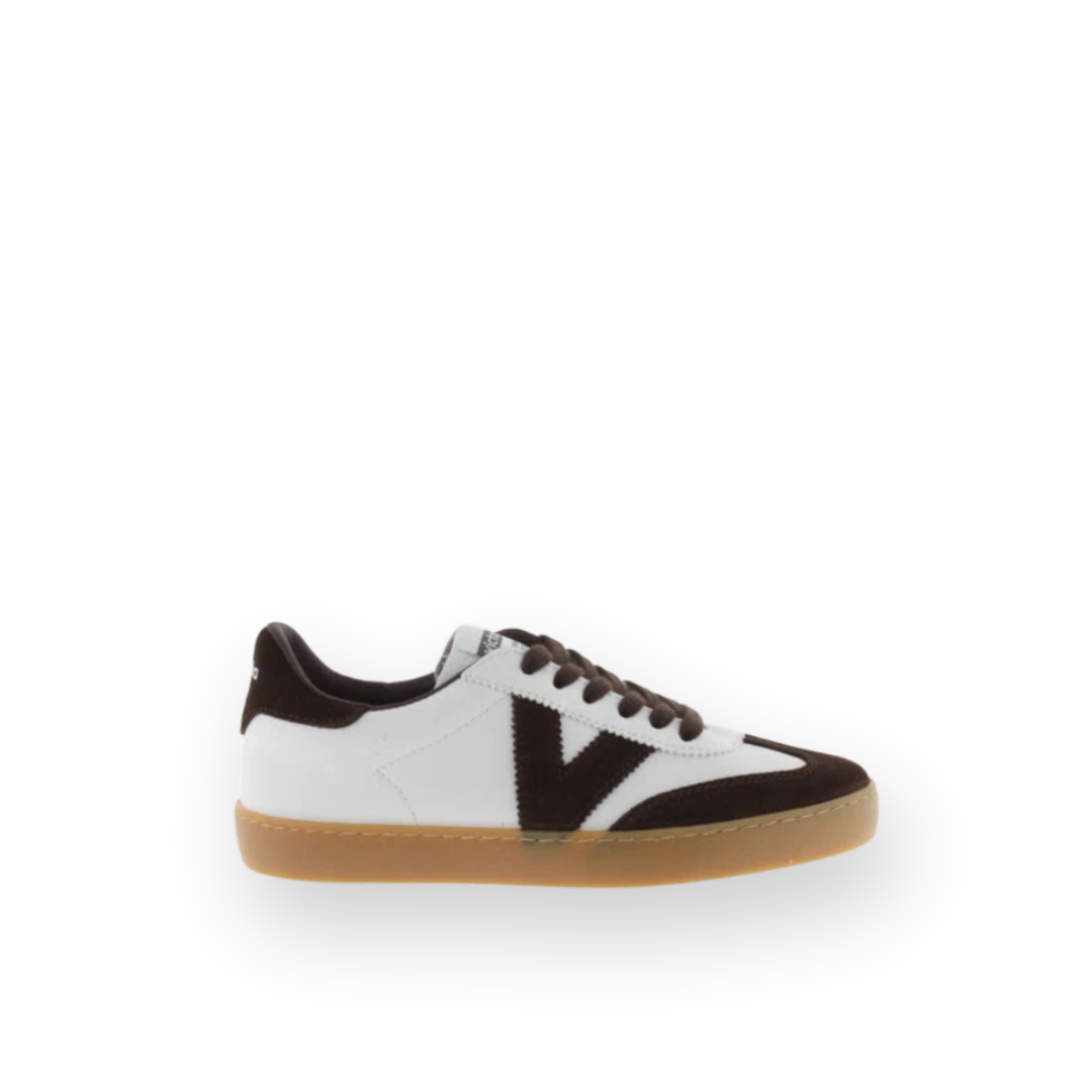 VICTORIA - BERLIN 2.0 SNEAKER 1126207 IN CHOCOLATE LEATHER