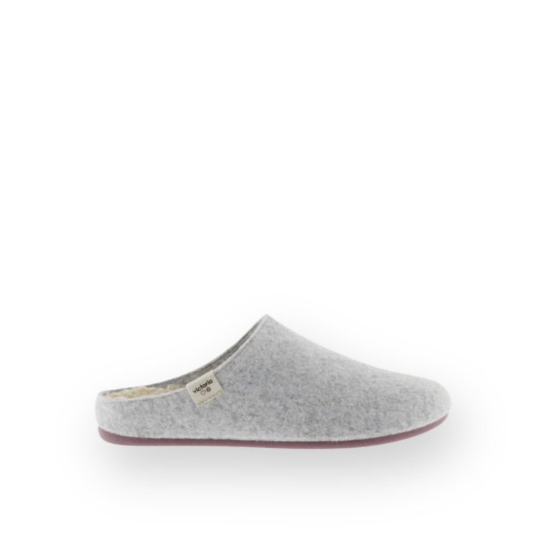 VICTORIA - NORTE SLIPPER IN HIELO RECYCLED FELT