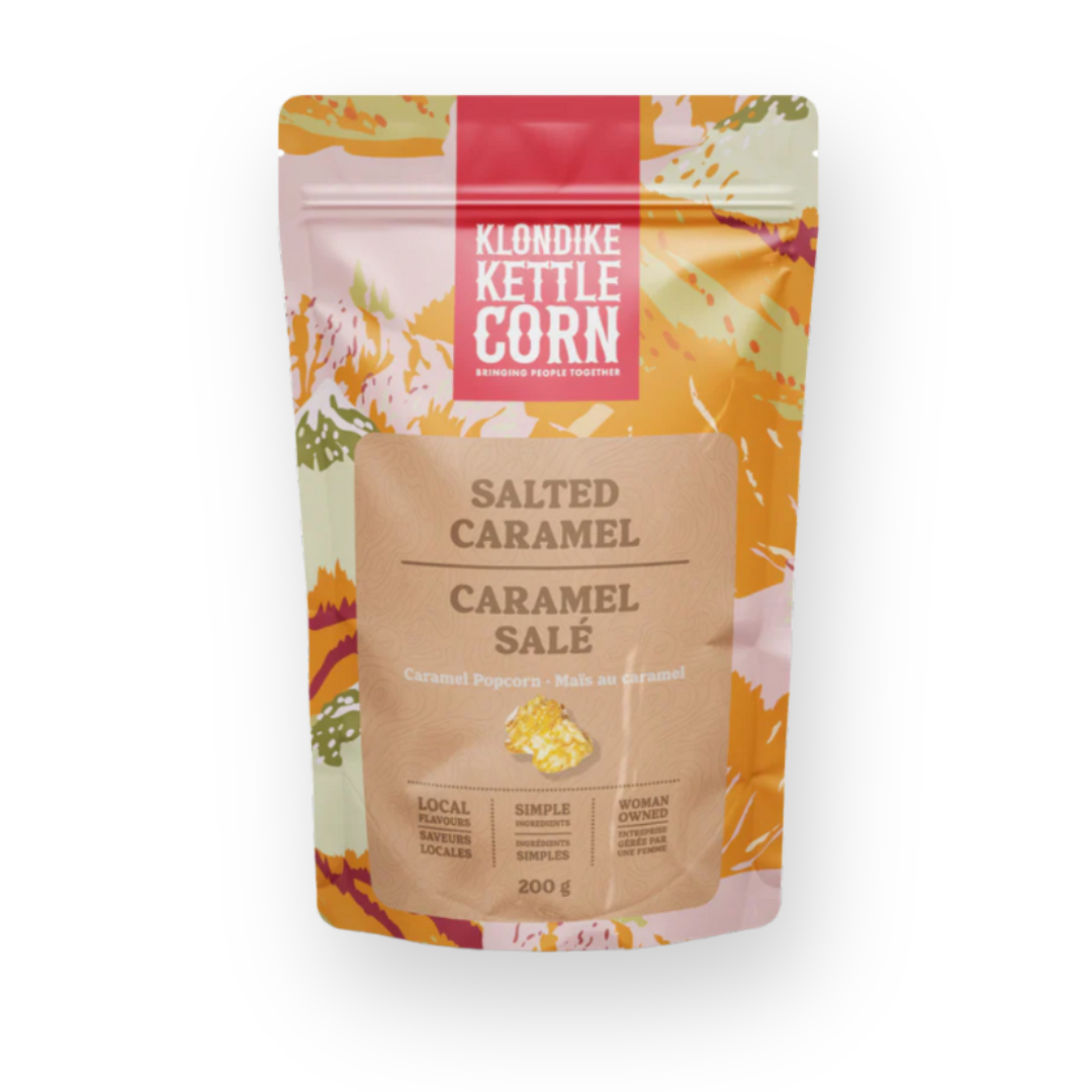 KLONDIKE KETTLE CORN - KETTLE CORN IN SALTED CARAMEL