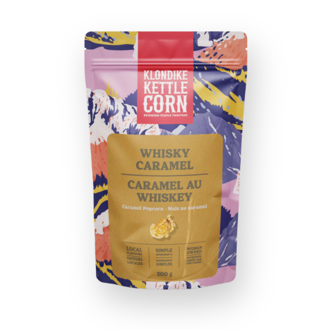 KLONDIKE KETTLE CORN - KETTLE CORN IN WHISKEY CARAMEL