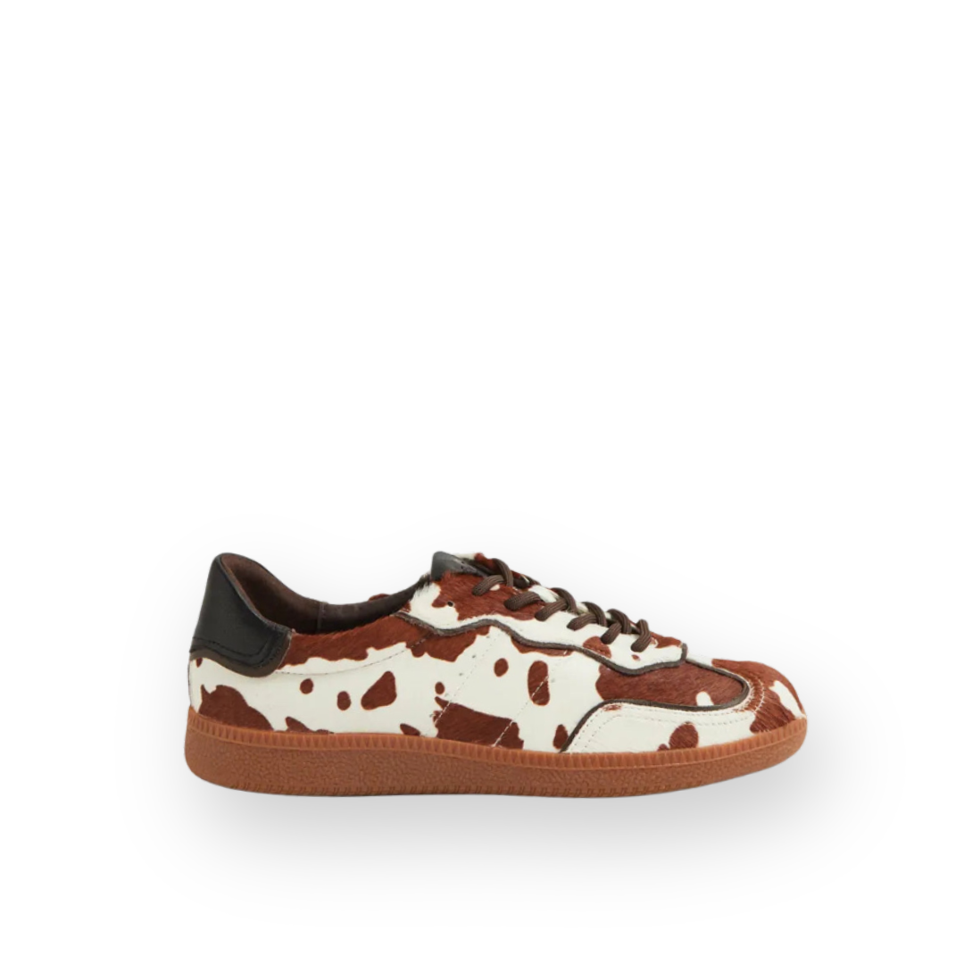 MOLLINI - DANSSING SNEAKER IN COW PRINT PONY LEATHER