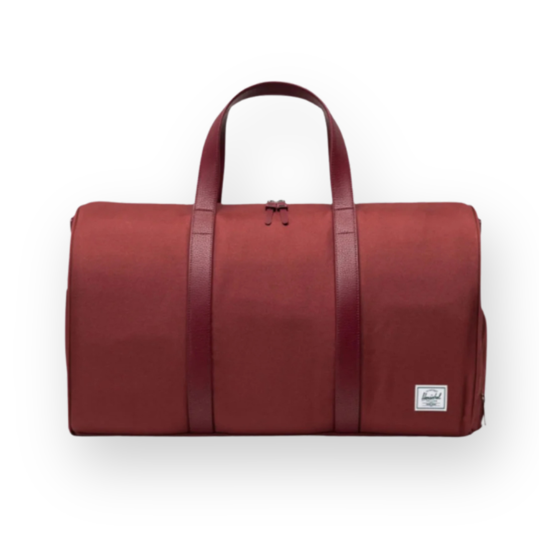 HERSCHEL - NOVEL DUFFLE IN OXBLOOD RED QUILTED