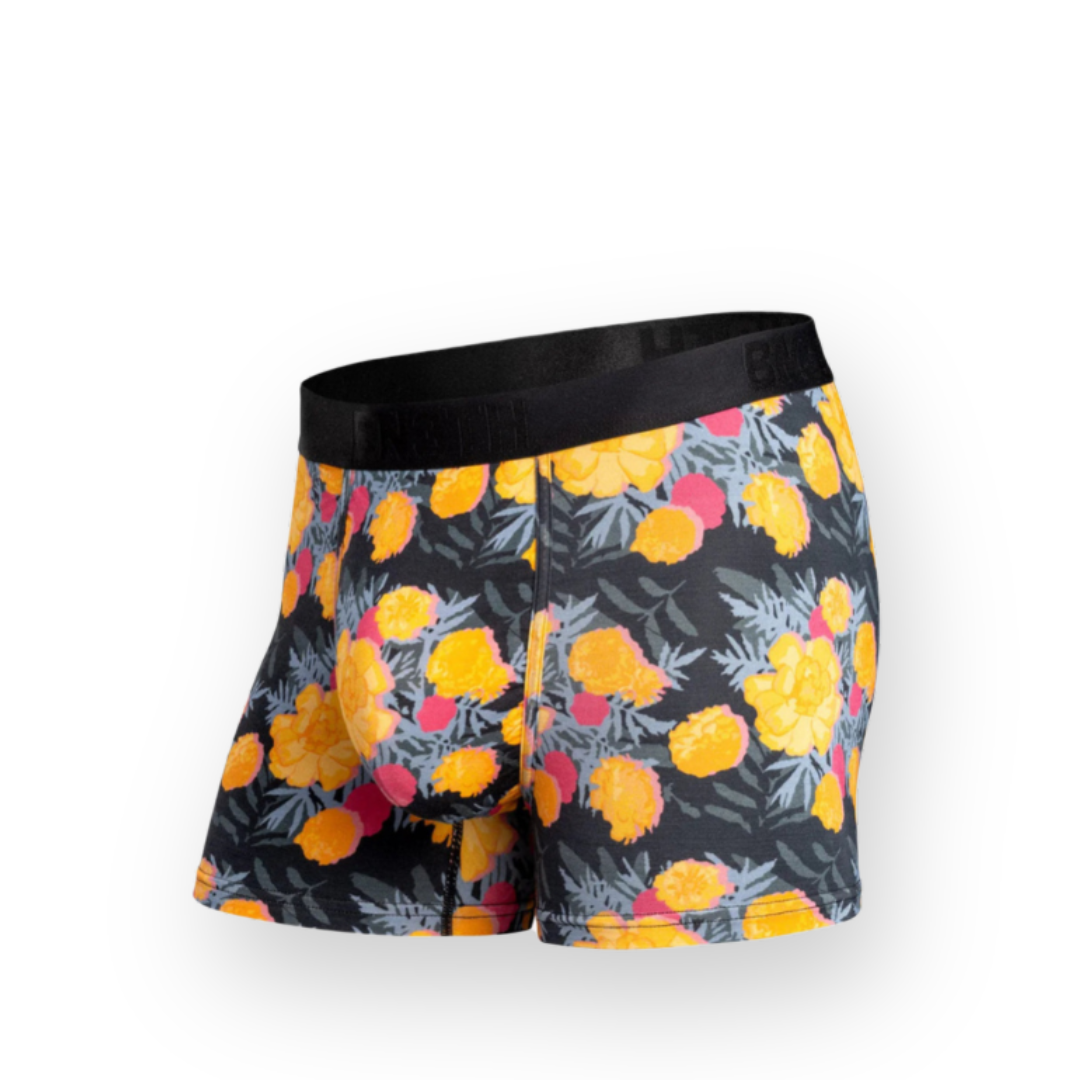 BN3TH - CLASSIC ICON TRUNK PRINT IN MARIGOLD - BLACK