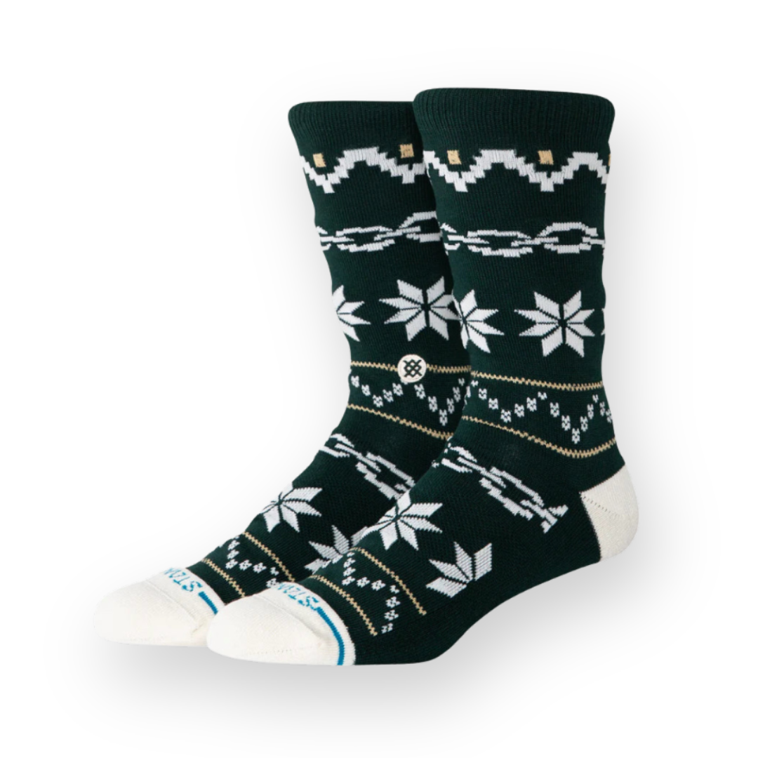 STANCE - BREAK THE SEASON CREW SOCK IN PINE