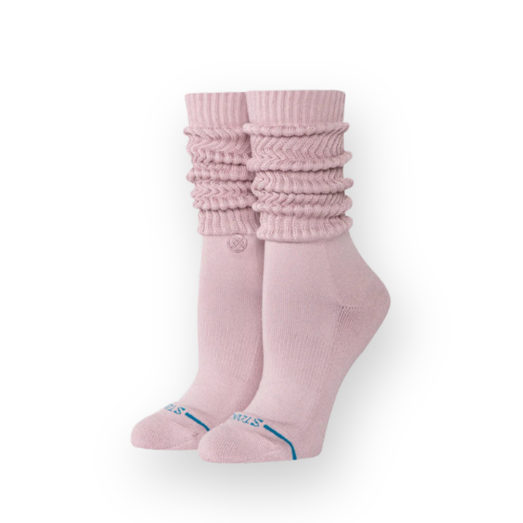 STANCE - W ICON SLOUCH CREW SOCK IN LILAC