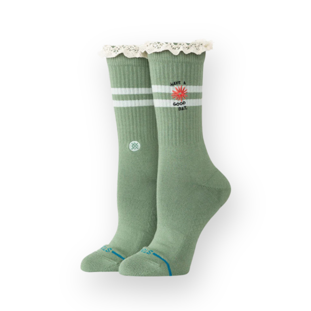 STANCE - W HAVE A GOOD DAY CREW IN GREEN