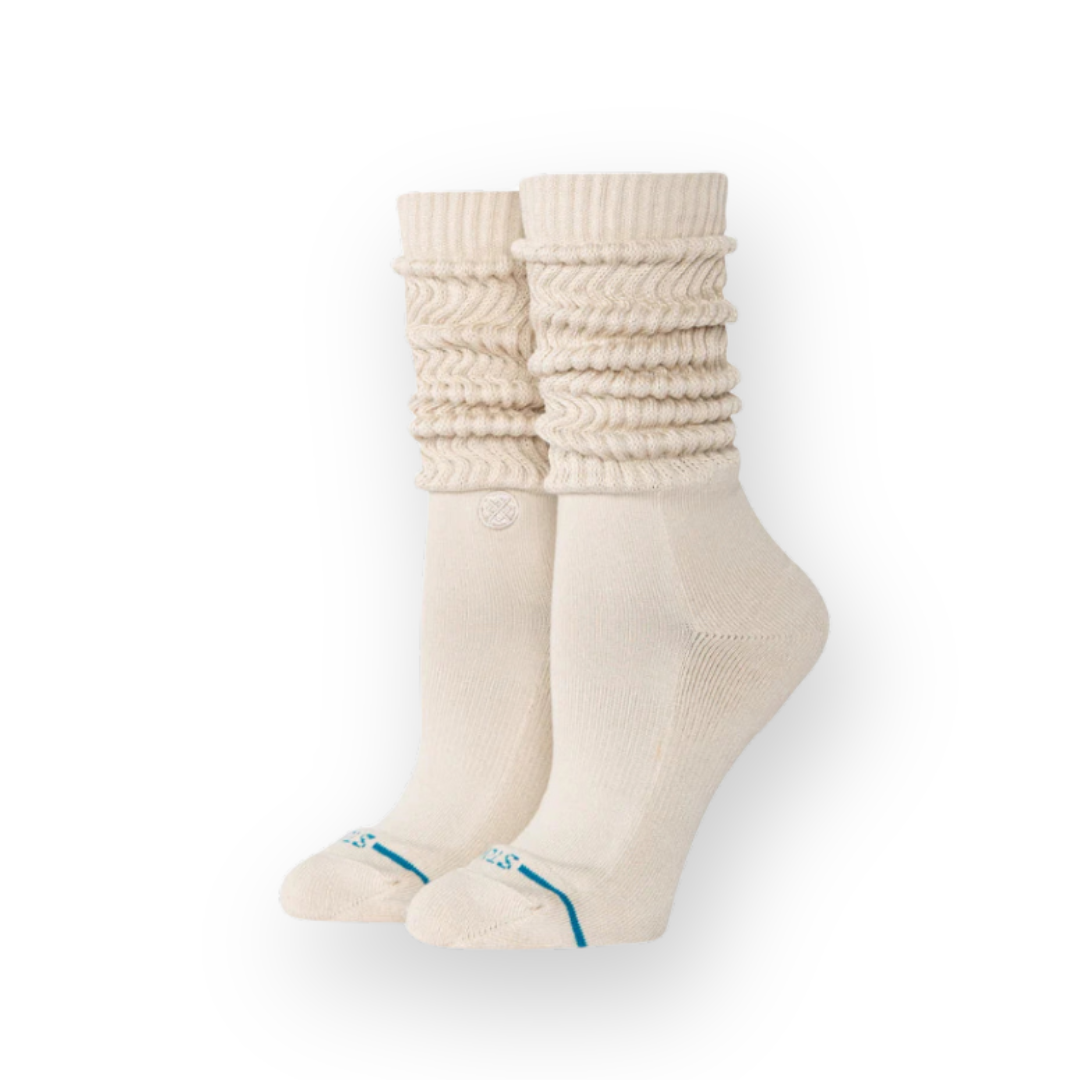 STANCE - W ICON SLOUCH CREW SOCK IN OATMEAL