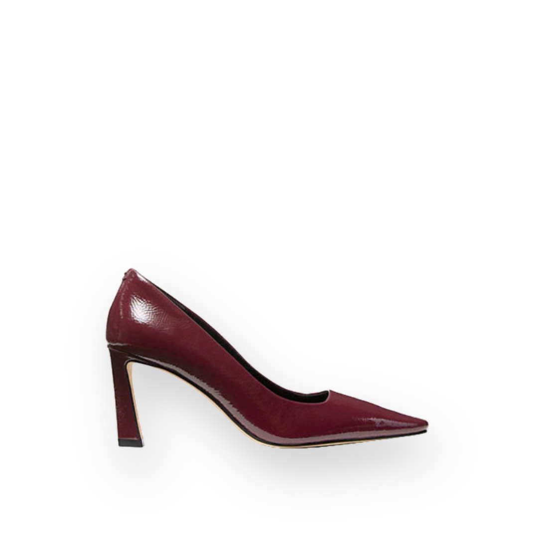MICHAEL KORS - DARRAH PUMP IN OXBLOOD PATENT LEATHER