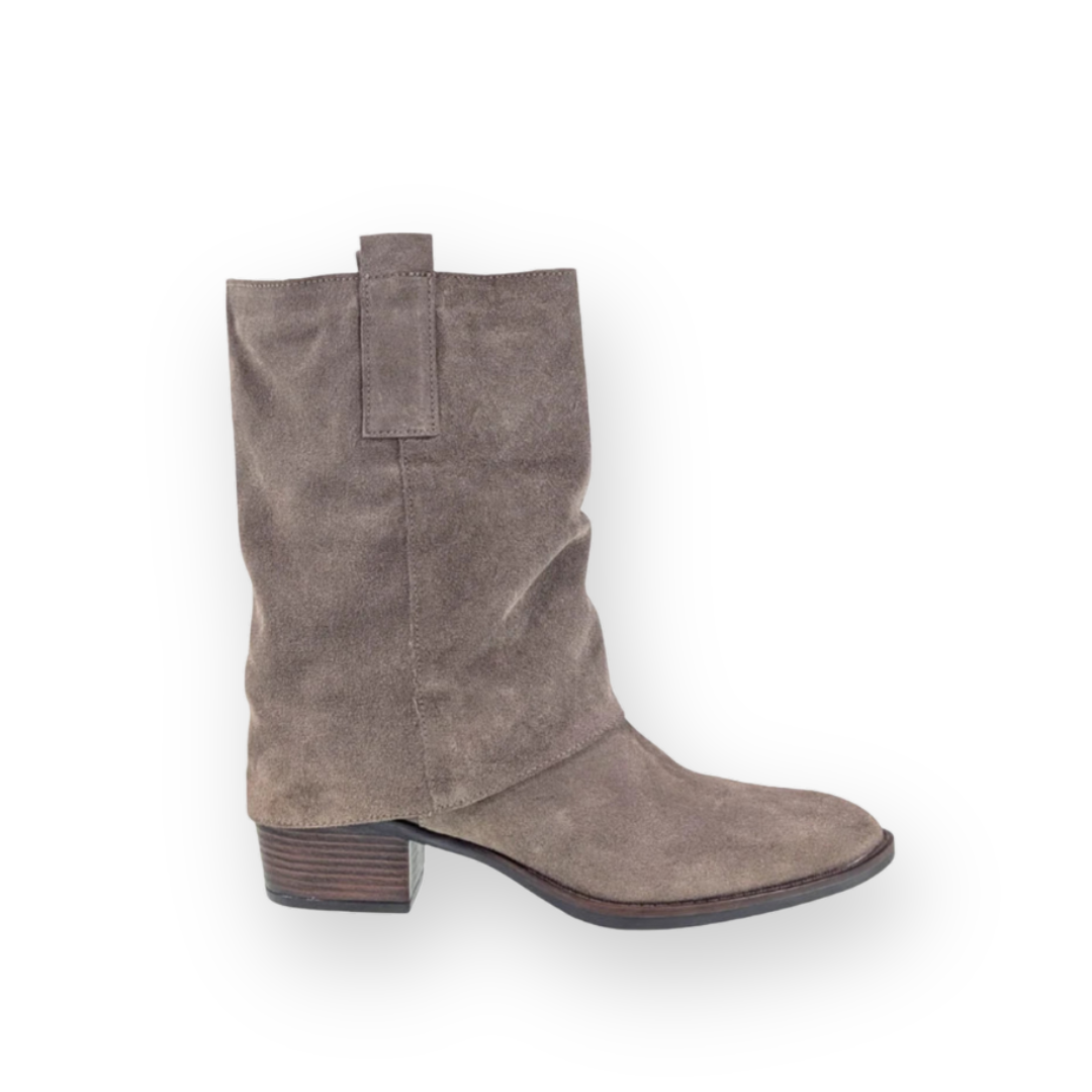 ATELIERS - BETSY BOOT IN TAUPE SUEDE