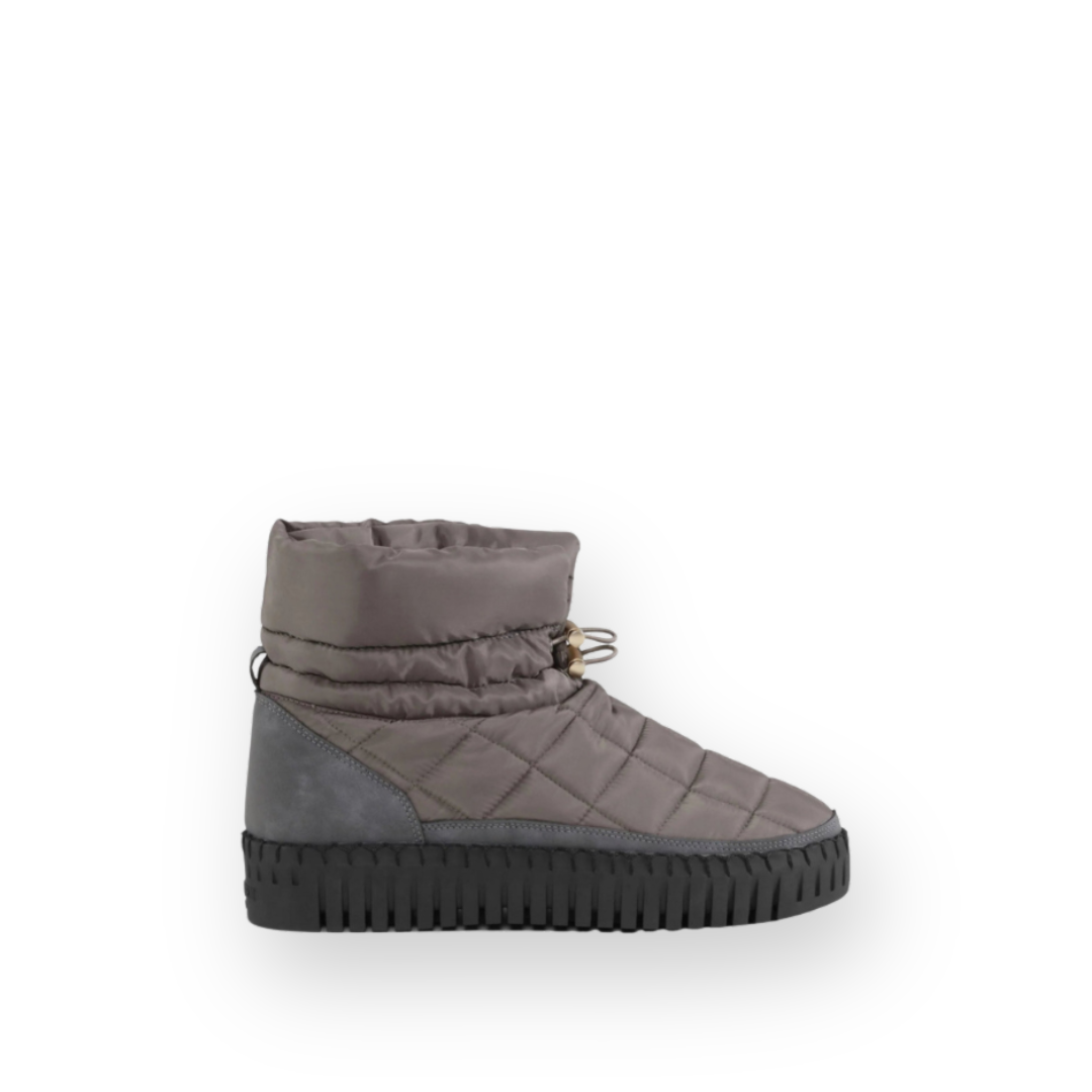 ILSE JACOBSEN - TULIP WINTER BOOT IN GREY/BLACK NYLON