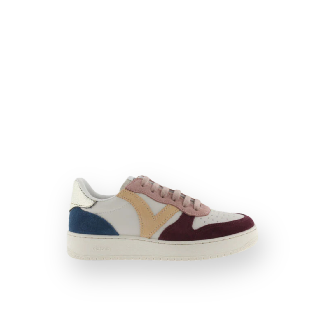 VICTORIA - MADRID 2.0 SNEAKER 1258240 IN MULTI BURDEOS LEATHER