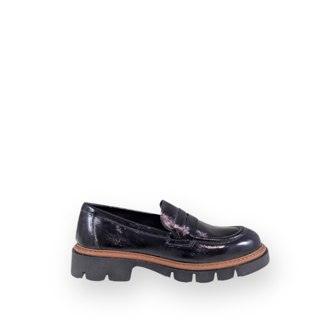 ATELIERS - BOND LOAFER IN BLACK PATENT LEATHER